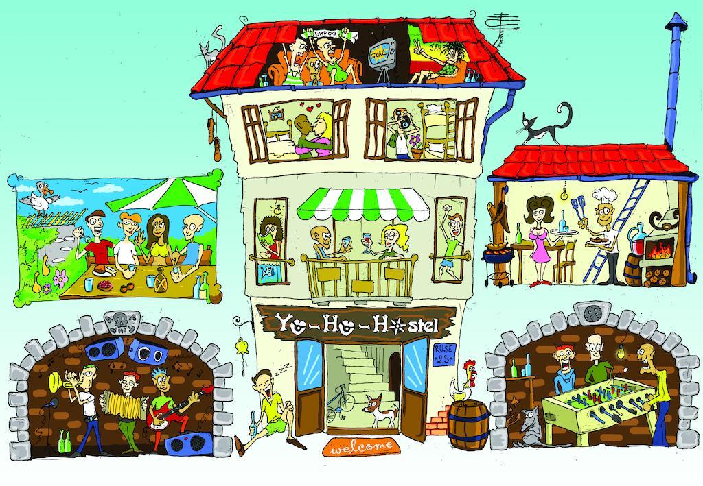 Yo Ho Hostel Várna Kültér fotó