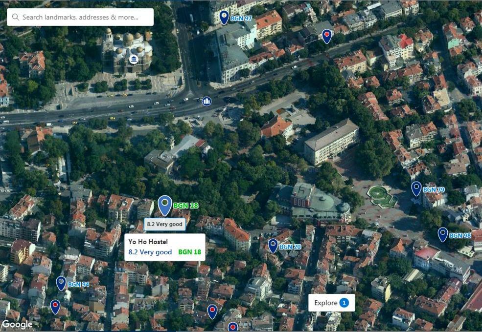 Yo Ho Hostel Várna Kültér fotó